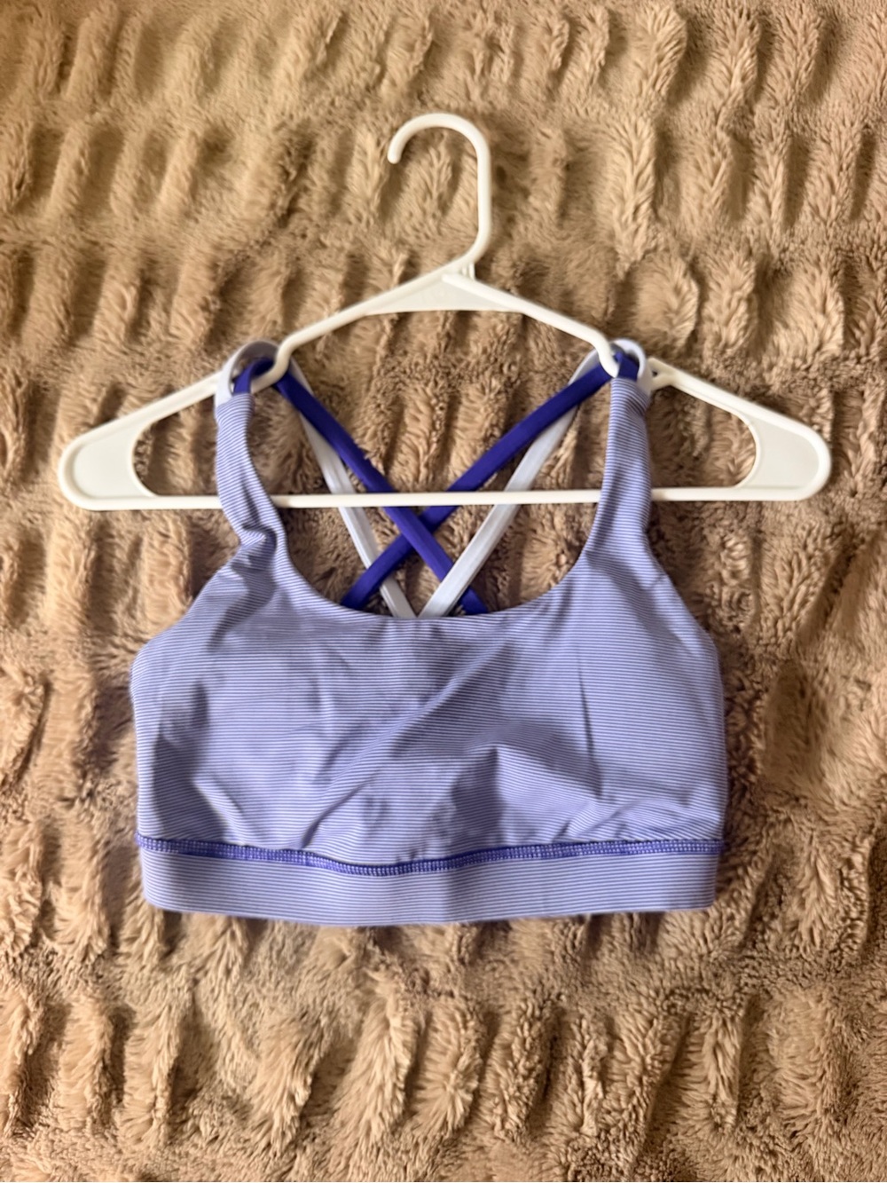 Lululemon Striped Sports Bra